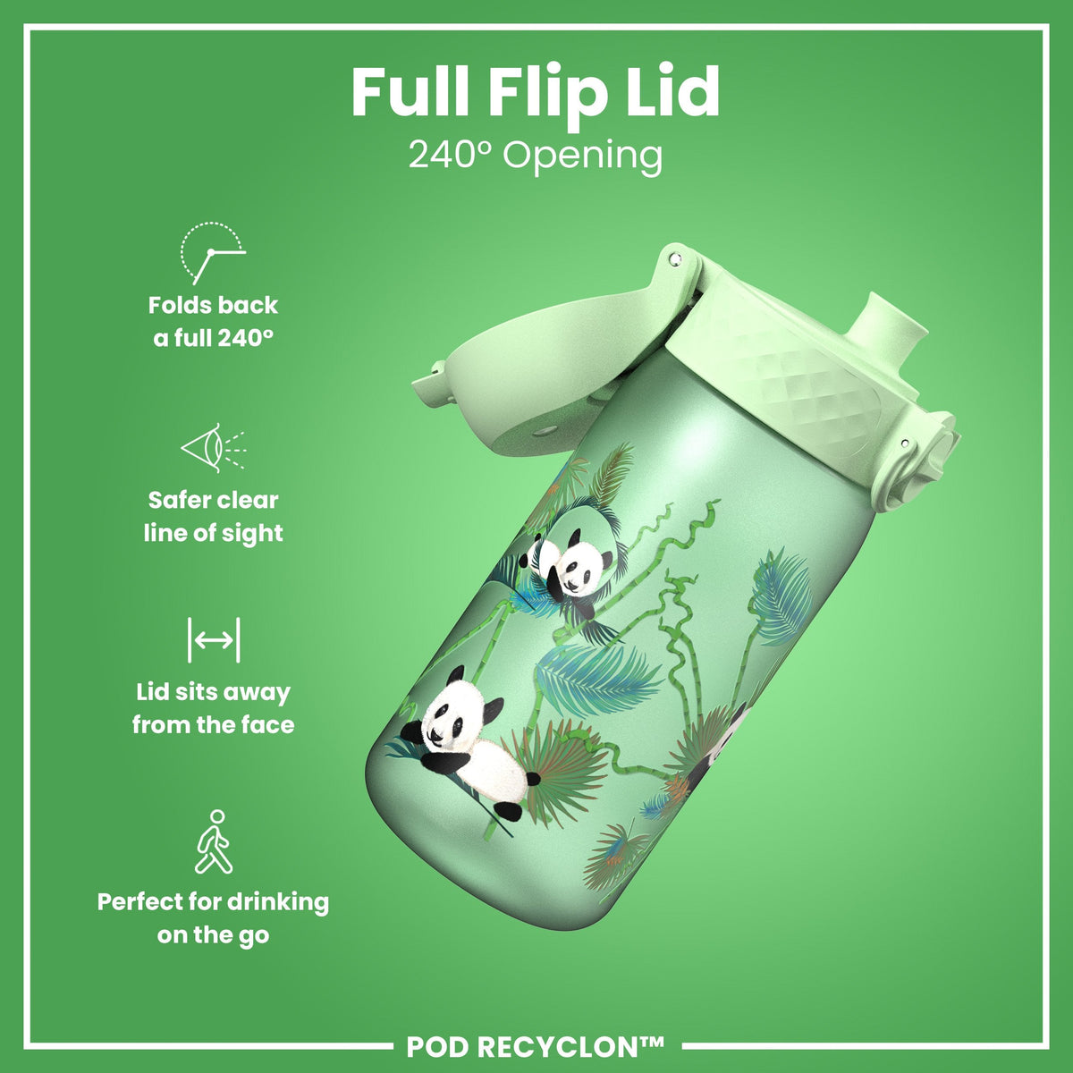 Pod 12oz Recyclon - Pandas