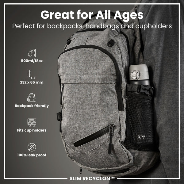 Slim 18oz Recyclon - Grey