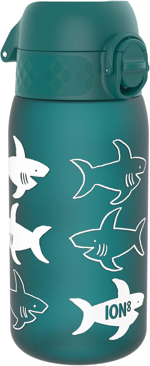ION8 Recyclon Pod 12oz- Aqua Blue Sharks