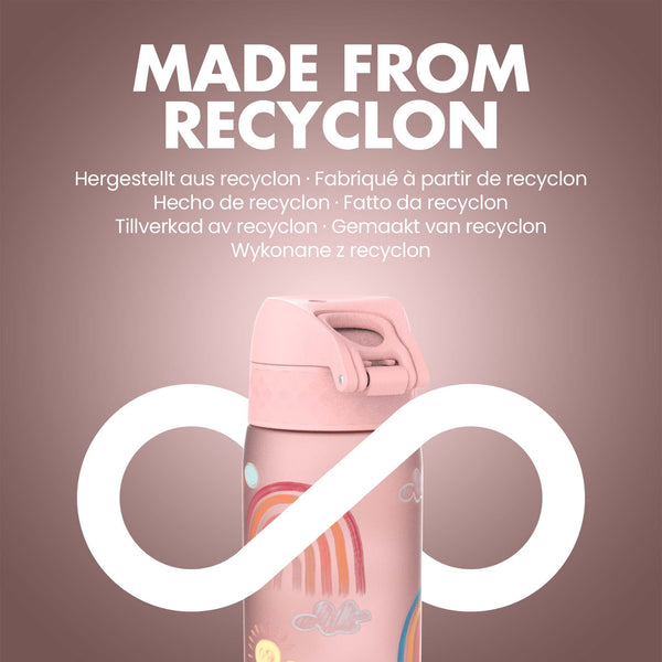 ION8 Slim Recyclon 18oz- Rainbows