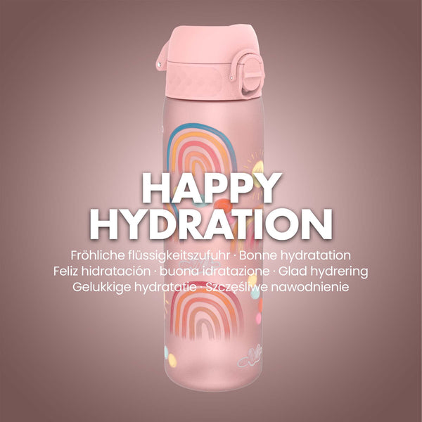 ION8 Slim Recyclon 18oz- Rainbows