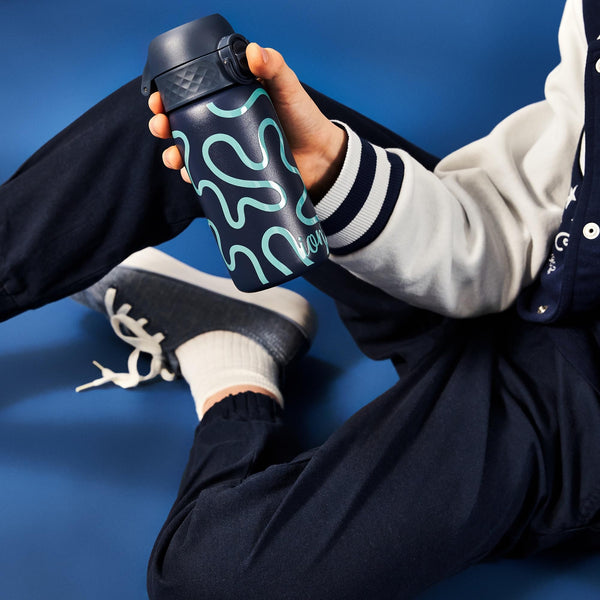 ION8 Pod Insulated Stainless Steel 11oz- Squiggly Lines