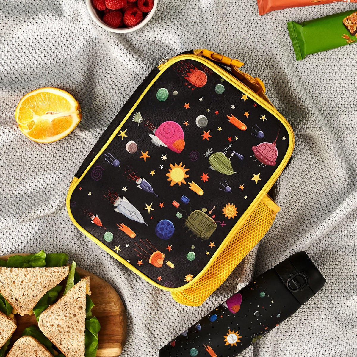 Kids Insulated Lunch Bag- Spaceships