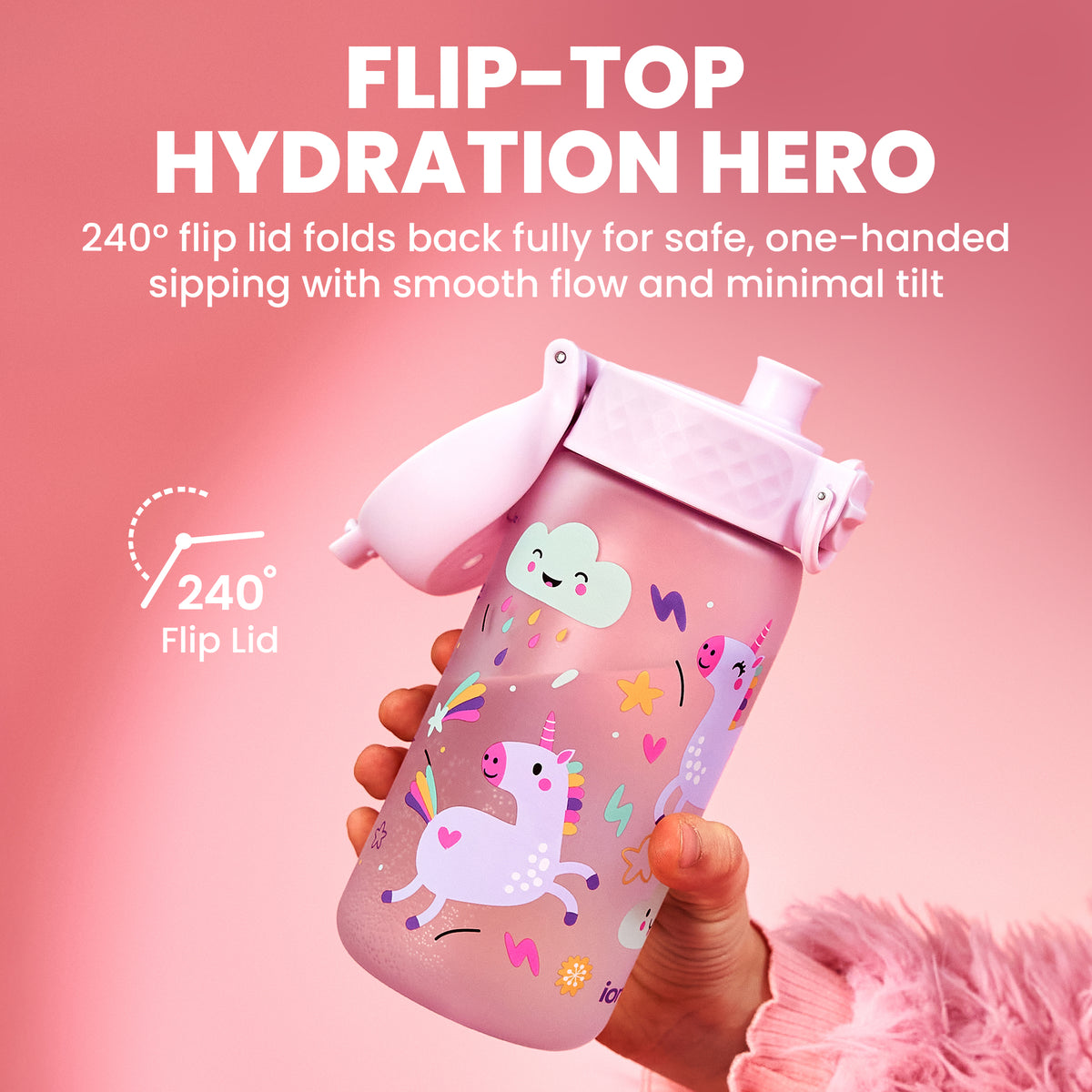 ION8 Recyclon Pod 12oz- Purple Unicorns