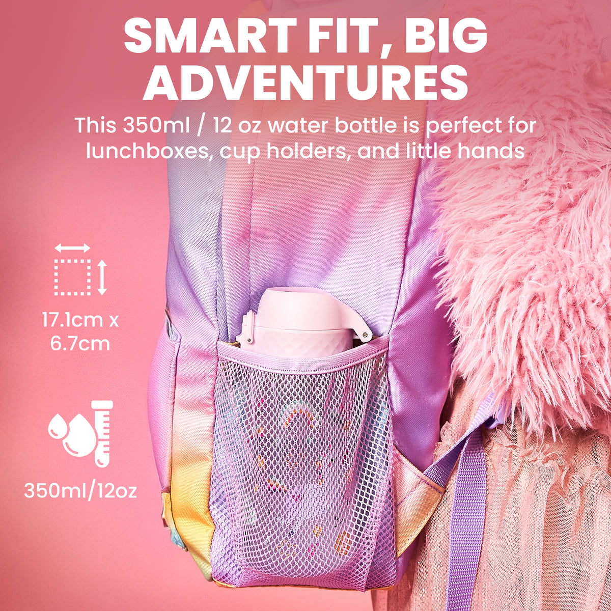 ION8 Recyclon Pod 12oz- Purple Unicorns