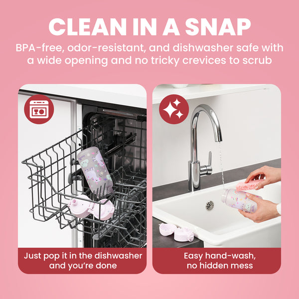 ION8 Recyclon Pod 12oz- Purple Unicorns