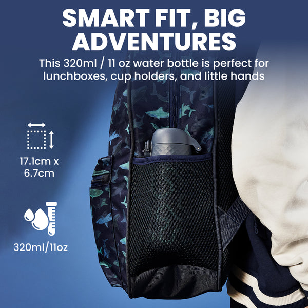 ION8 Pod Insulated Stainless Steel 11oz- Squiggly Lines