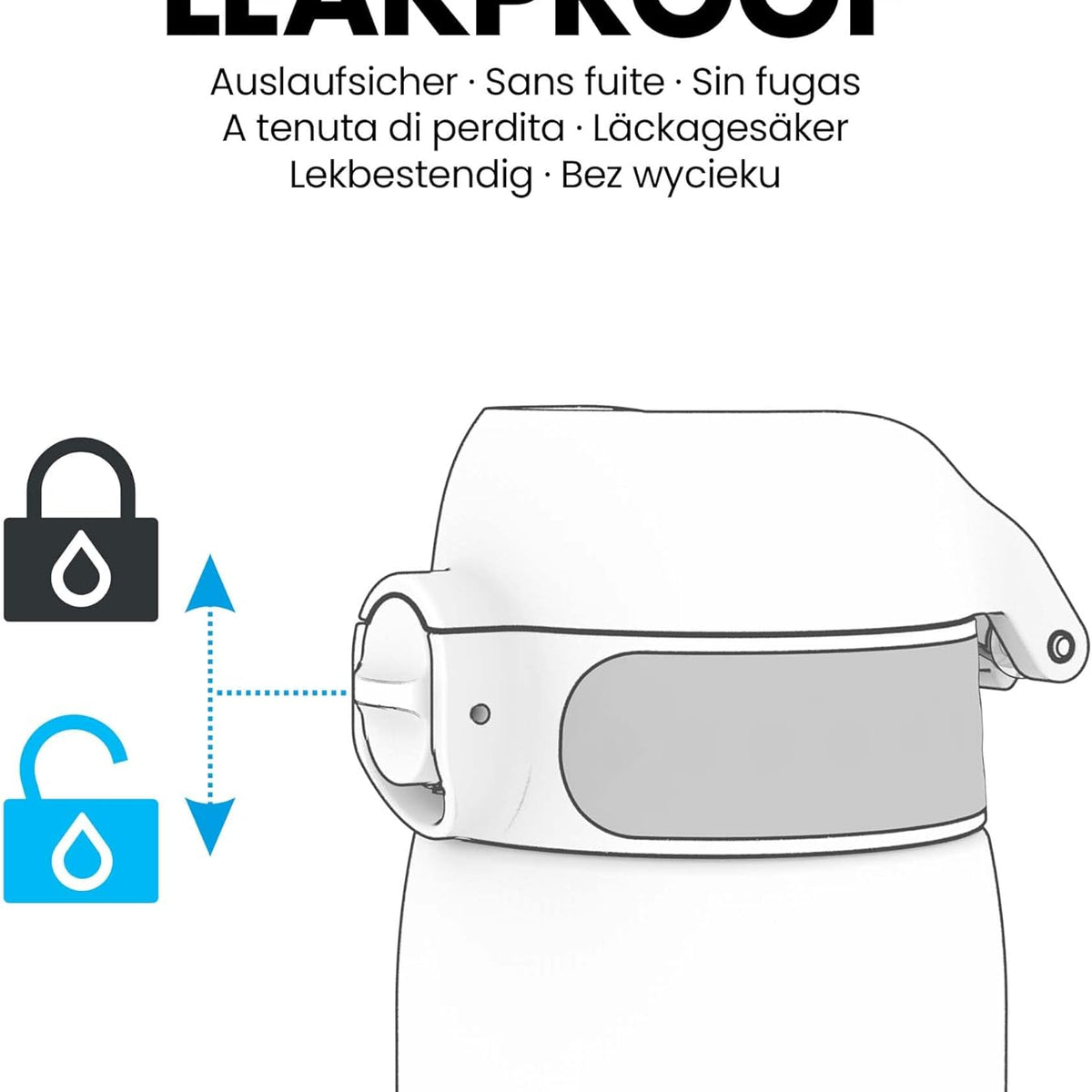 Lightweight Stainless Steel 20oz- Storm Blue