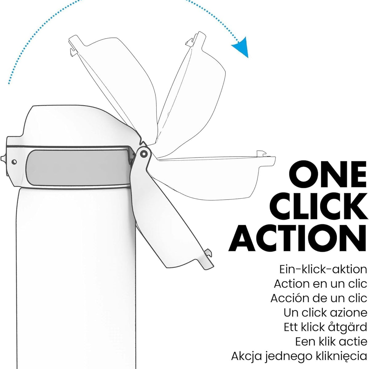 Lightweight Stainless Steel 20oz- Storm Blue