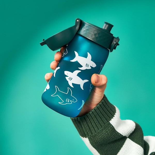 Recyclon Pod 12oz- Aqua Blue Sharks