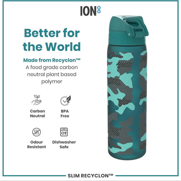 Slim Recyclon 18oz- Green Camo