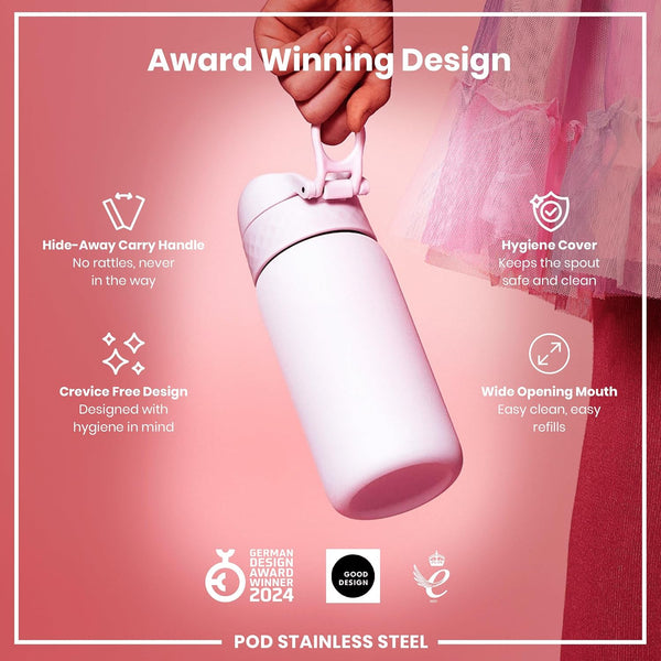 Insulated Stainless Steel Pod 13oz- Lilac Dusk