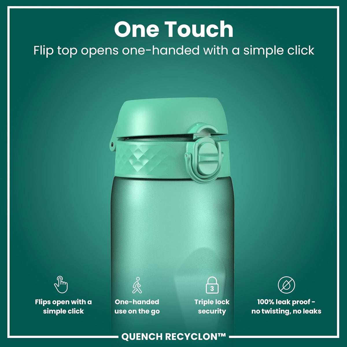 Quench Recyclon 34oz- Teal