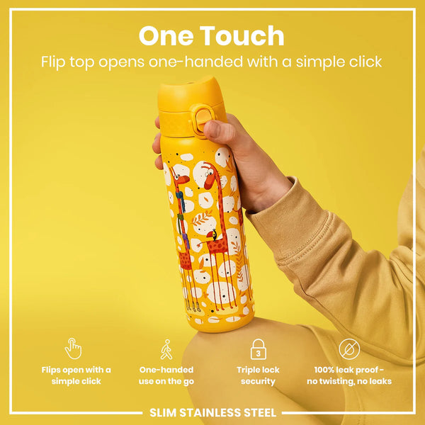 Slim Lightweight Stainless Steel 20oz- Giraffes