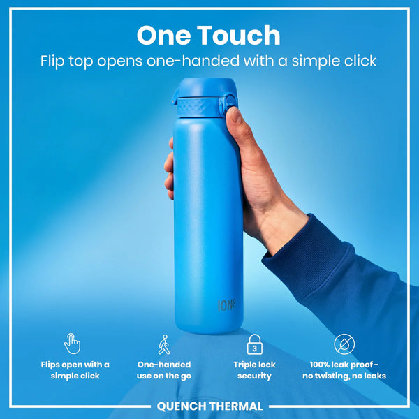 Quench Insulated Stainless Steel 31oz- Blue
