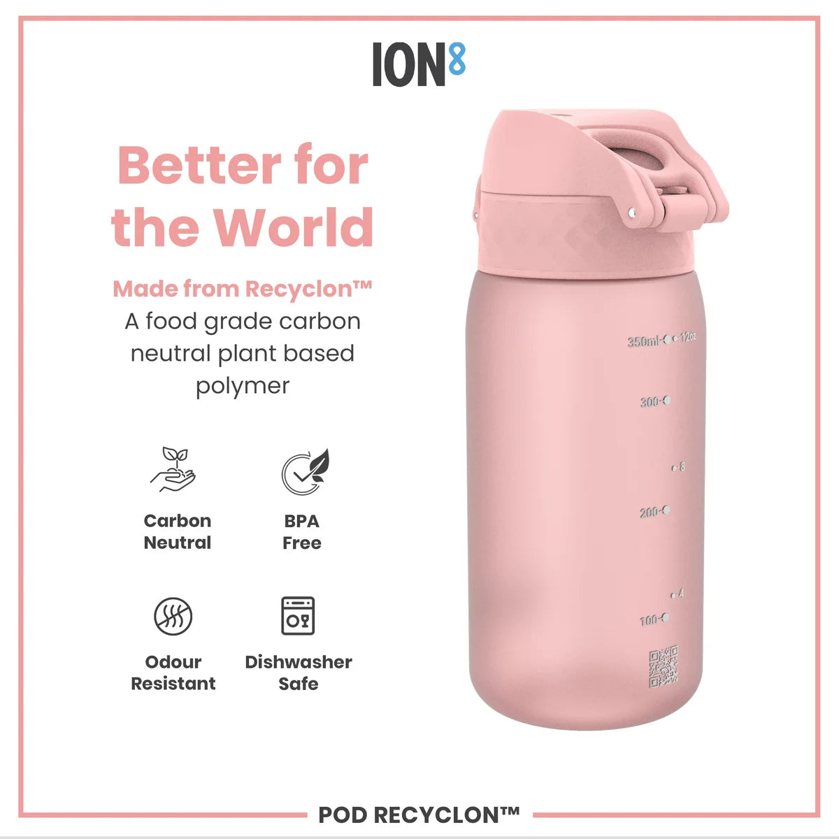 Recyclon 12oz Pod - Rose Pink