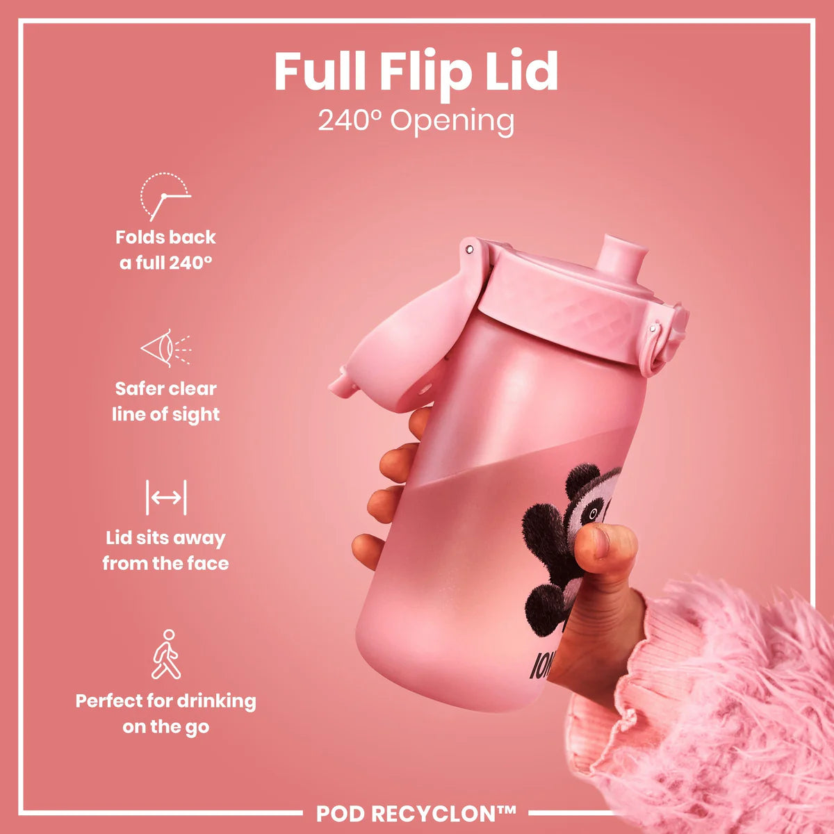 Recyclon Pod 12oz- Pink Panda
