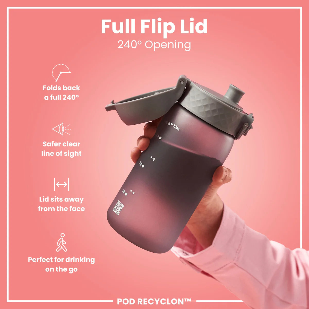 Pod Recyclon 12oz- Grey