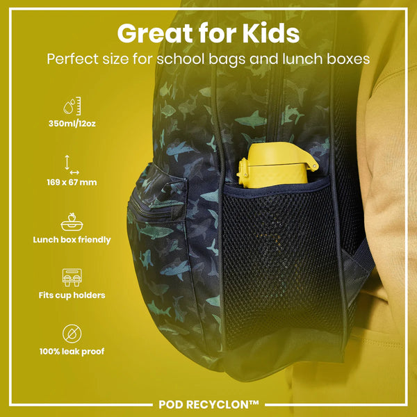 Pod Recyclon 12oz- Yellow Snakes