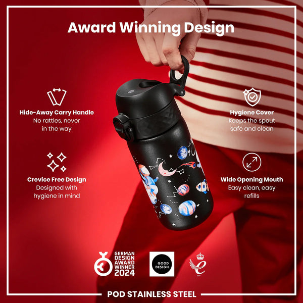 Insulated Stainless Steel Pod 13oz- Space Travel