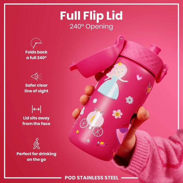 Insulated Stainless Steel 13oz Pod - Pink Princess