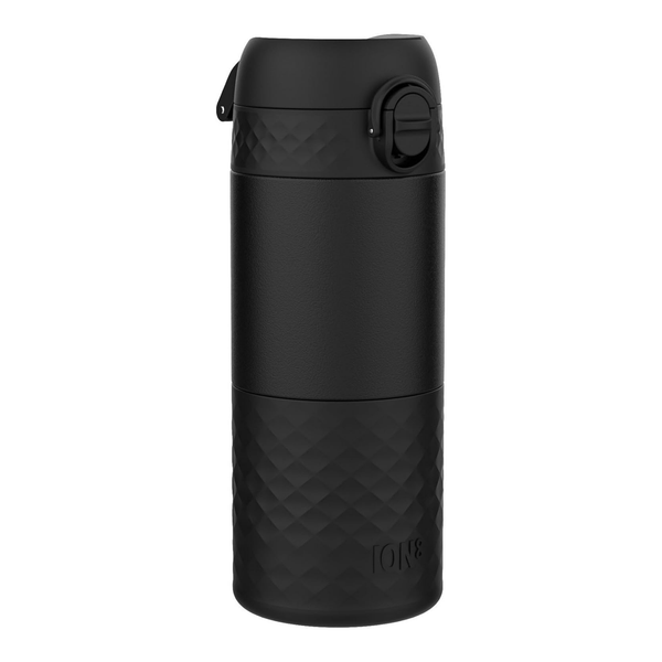 Ion8 Small Water Bottle, Pod 350 ml/12 oz, Leak Proof, Recyclon  Easy to Open, Secure Lock, Dishwasher Safe, BPA Free, Carry Handle, Hygienic Flip Cover, Easy Clean, Odor Free, Carbon Neutral, Aqua Blue