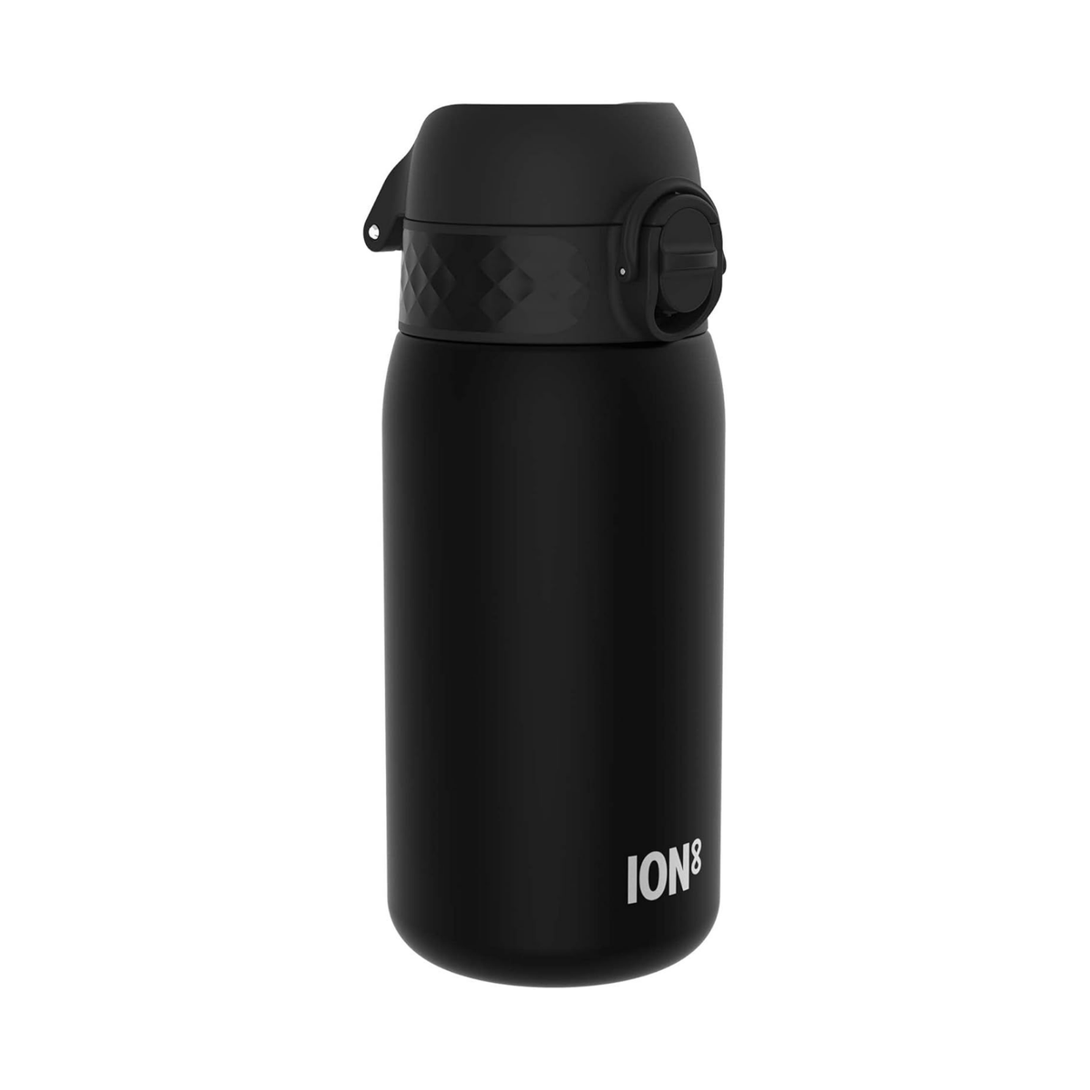 Ion8 Small Water Bottle, Pod 350 ml/12 oz, Leak Proof, Recyclon  Easy to Open, Secure Lock, Dishwasher Safe, BPA Free, Carry Handle, Hygienic Flip Cover, Easy Clean, Odor Free, Carbon Neutral, Aqua Blue
