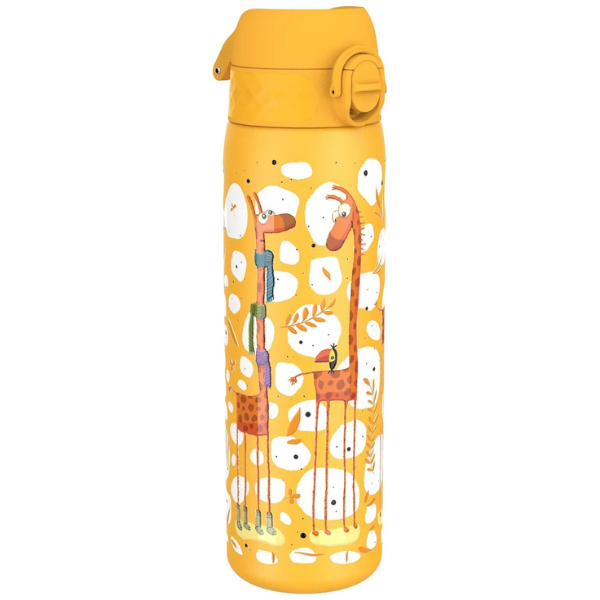 ION8 Slim Lightweight Stainless Steel 20oz- Giraffes