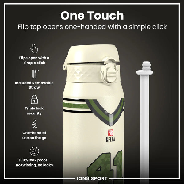 NFL x ION8 - Alvin Kamara Insulated Water Bottle - 750ml