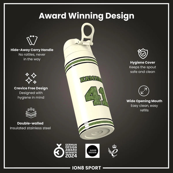 NFL x ION8 - Alvin Kamara Insulated Water Bottle - 750ml