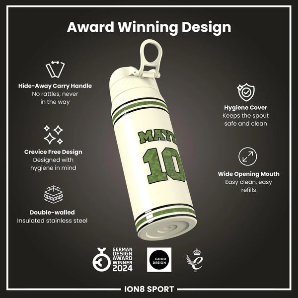 NFL x ION8 - Drake Maye Insulated Water Bottle - 750ml