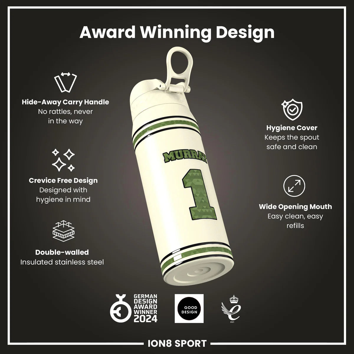 NFL x ION8 - Kyler Murray Insulated Water Bottle - 750ml