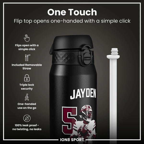 NFL x ION8 - Jayden Daniels Insulated Water Bottle - 750ml