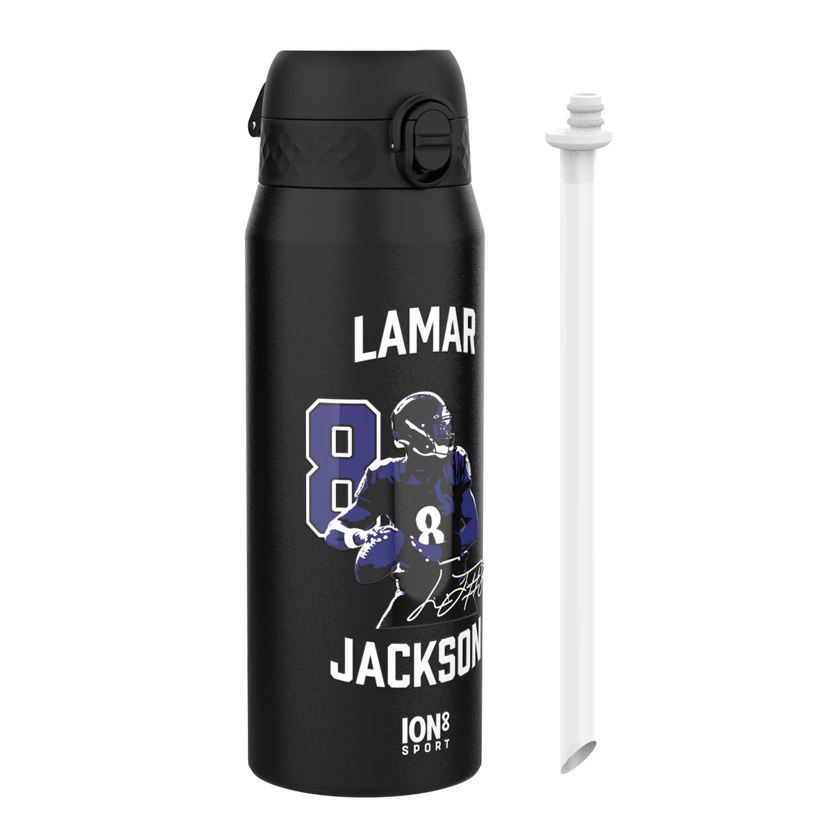 NFL x ION8 - Lamar Jackson Insulated Water Bottle - 750ml