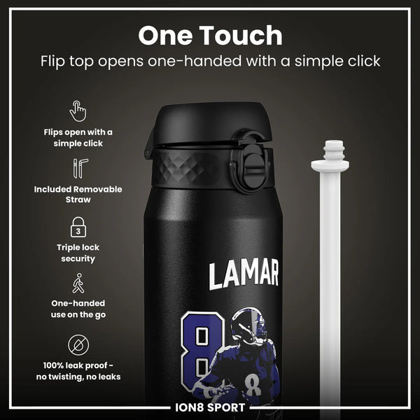 NFL x ION8 - Lamar Jackson Insulated Water Bottle - 750ml