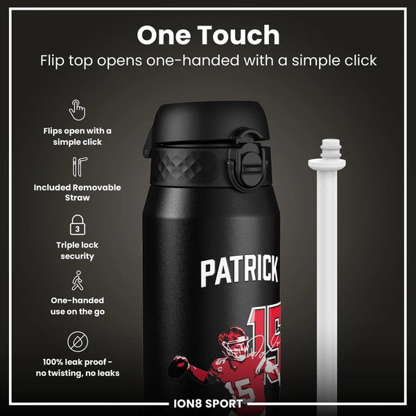 NFL x ION8 - Patrick Mahomes Insulated Water Bottle - 750ml