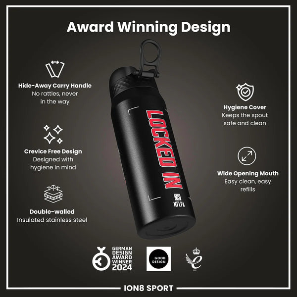 NFL x ION8 - Patrick Mahomes Insulated Water Bottle - 750ml