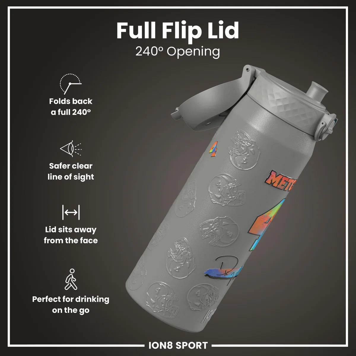 NFL x ION8 - DK Metcalf Insulated Water Bottle - 750ml