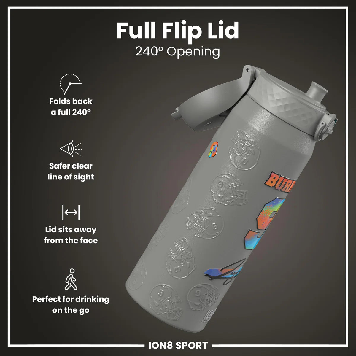 NFL x ION8 - Joe Burrow Insulated Water Bottle - 750ml