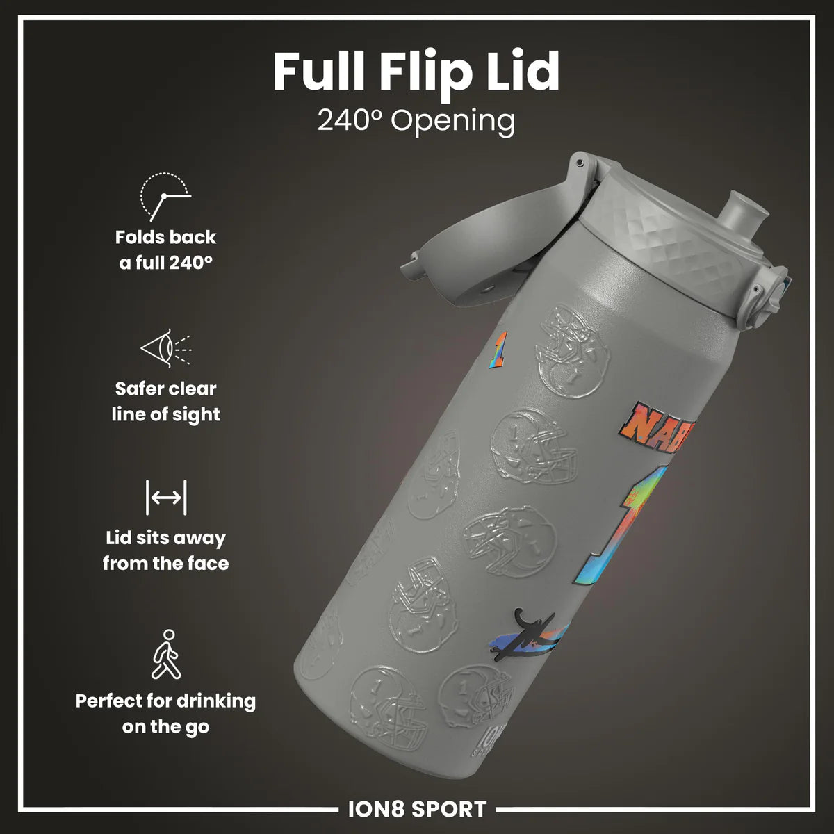 NFL x ION8 - Malik Nabers Insulated Water Bottle - 750ml