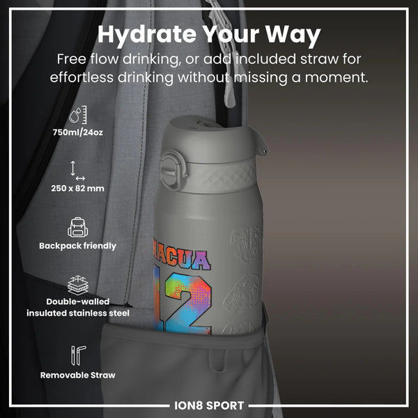 NFL x ION8 - Puka Nacua Insulated Water Bottle - 750ml