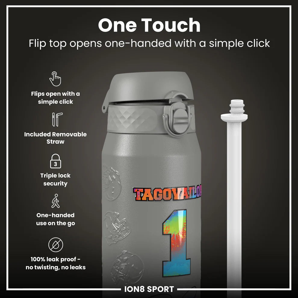 NFL x ION8 - Tua Tagovailoa Insulated Water Bottle - 750ml