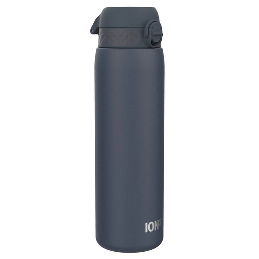 Leak Proof 1 Litre Thermal Water Bottle, Vacuum Insulated, Ash Navy, 1L - ION8