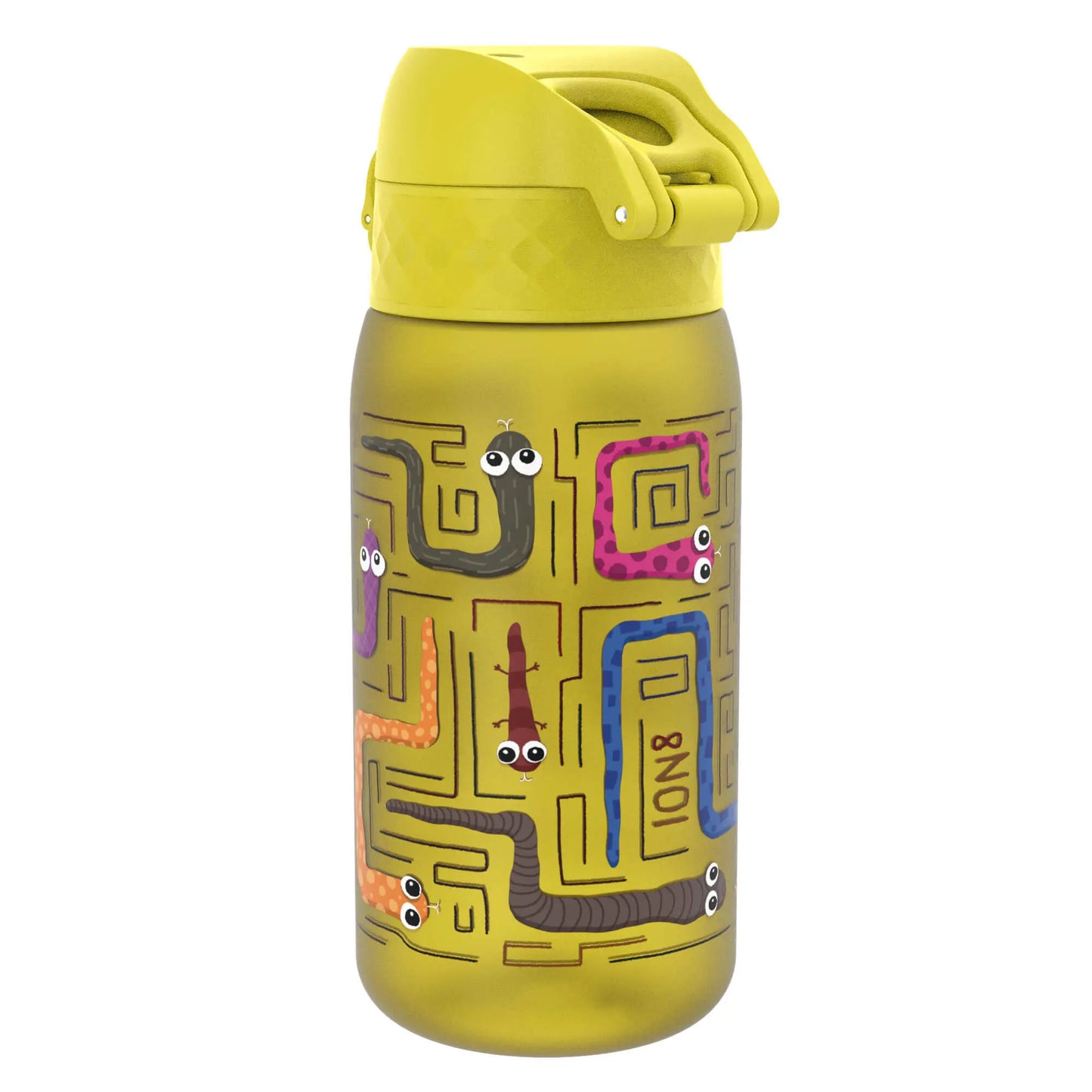 Leak Proof Kids Water Bottle, Recyclon™, Snakes, 350ml (12oz) Ion8