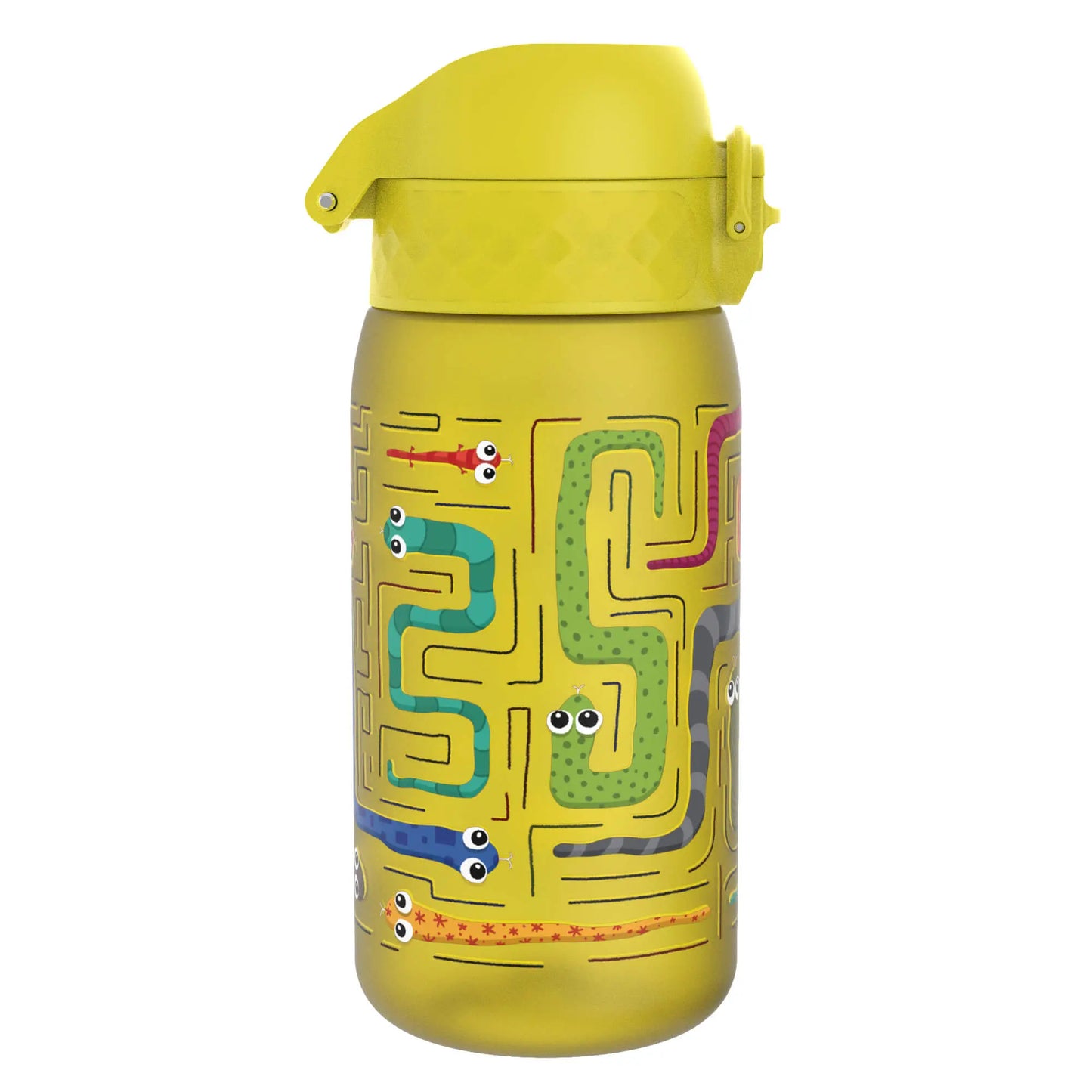 Leak Proof Kids Water Bottle, Recyclon™, Snakes, 350ml (12oz) Ion8