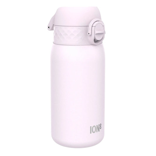 Leak Proof Kids Water Bottle, Stainless Steel, Lilac Dusk, 400ml (13oz) Ion8