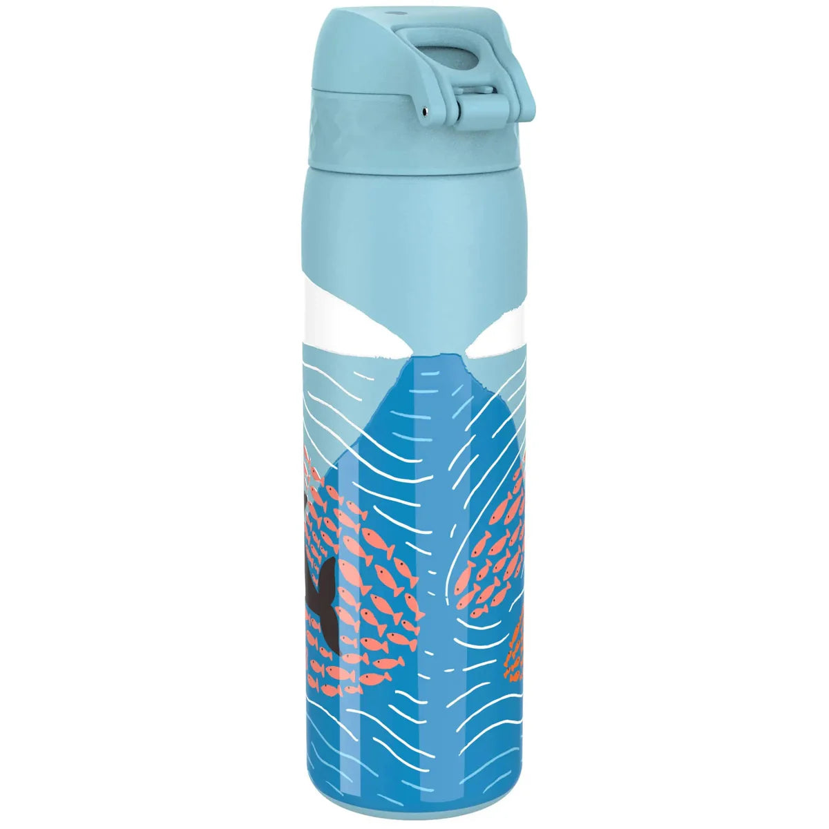 Leak Proof Slim Lightweight Stainless Steel 20oz- Whales