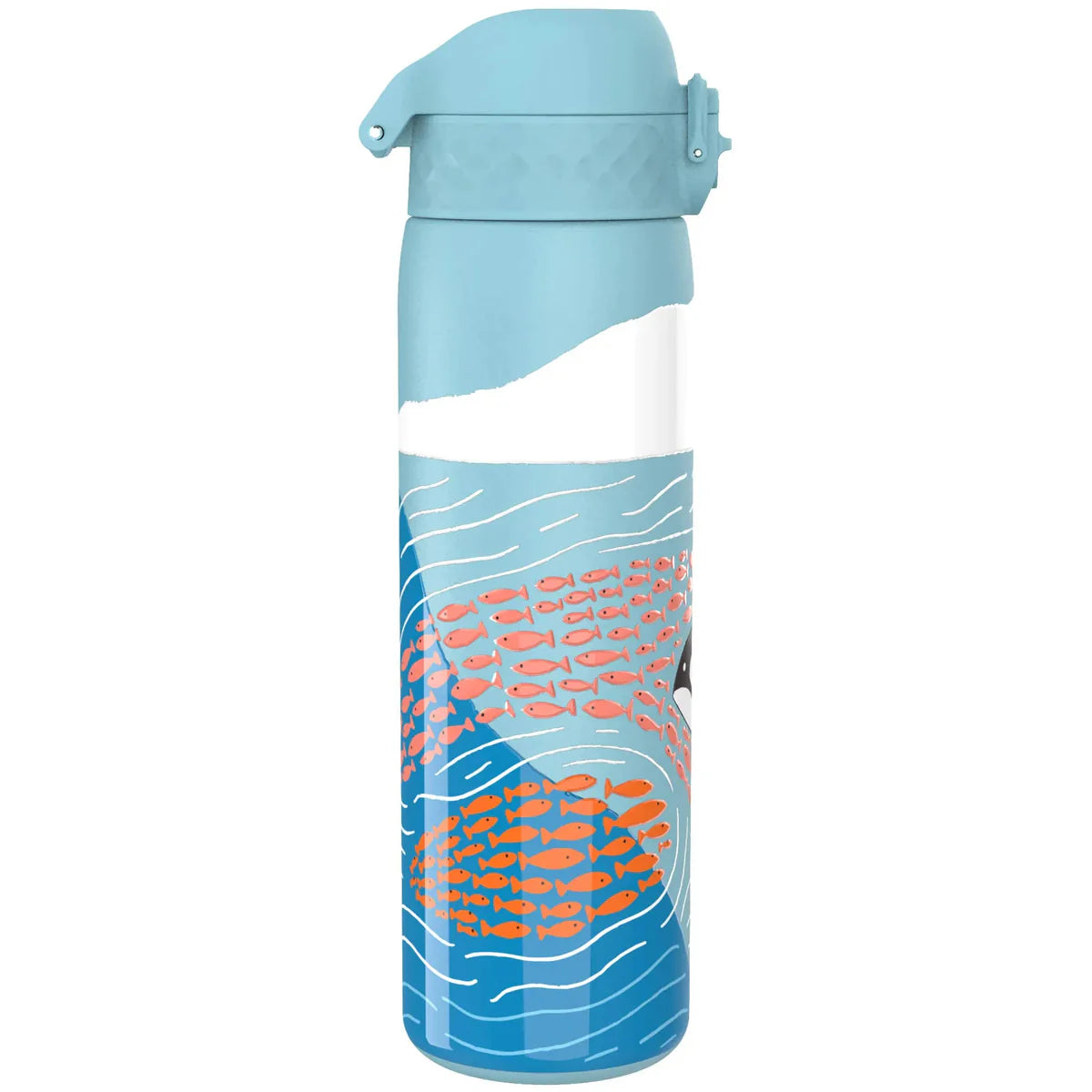 Leak Proof Slim Lightweight Stainless Steel 20oz- Whales
