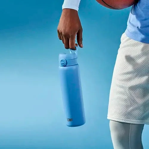 Ion8 Botella de agua delgada a prueba de fugas, acero inoxidable, envases  de la NFL, 20.3 fl oz (20 onzas)