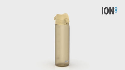 Leak Proof Slim Water Bottle, Recyclon, Desert, 500ml (18oz)